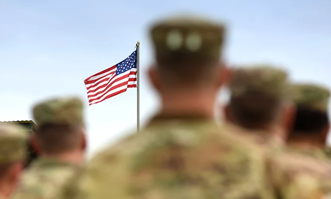 a flag on a flagpole